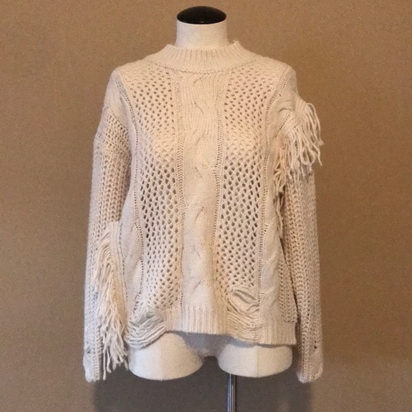 Sweaters - NWOT Fringe sweater
